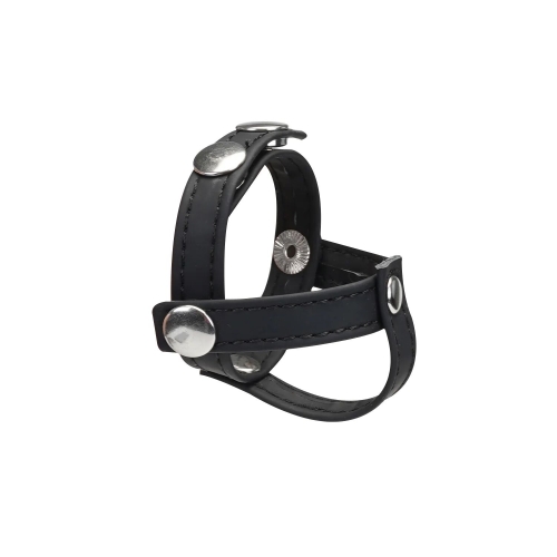 Эрекционное кольцо лассо на член черное Liebe Seele Vegan Fetish Cock Ring - 1