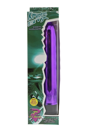 Вагінальний вібромасажер фіолетовий NMC Krypton Stix 7 massager m/s - 2