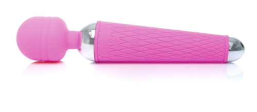 Вібромасажер пульсатор Ванд фіолетового кольору BOSS of TOYS Massager Power Wand - 4