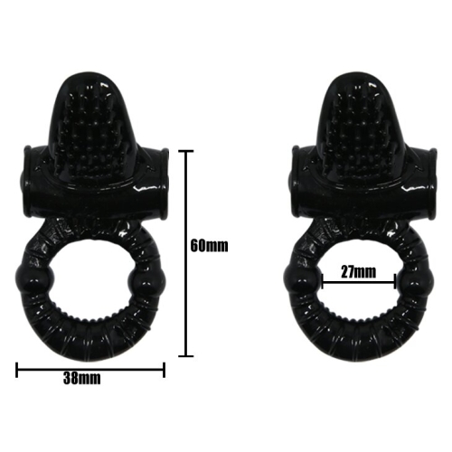 Ерекційне кільце з вібрацією Sweet Vibration Ring BI-014081-1 - 7