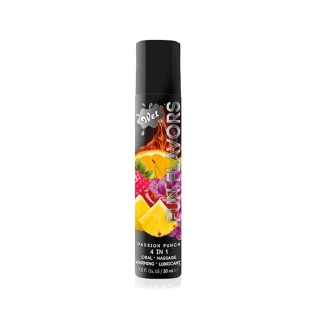 Їстівний оральний лубрикант 4 в 1 на водній основі Wet Fun Passion Punch 30 мл