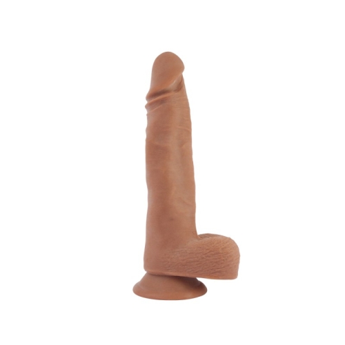 Фалоімітатор реалістичний на присосці бежевого кольору Chisa Dick Boy - 2