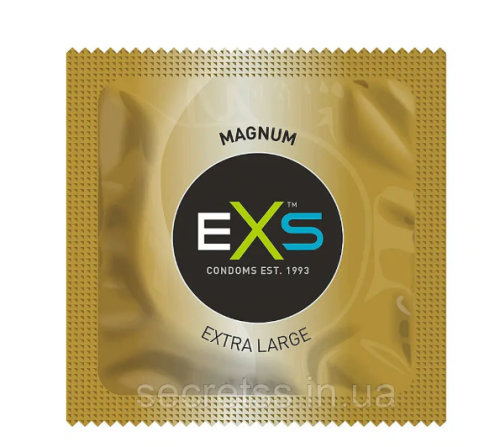 Презервативы с расширенным наконечником EXS Magnum размер XL 1 штука - 1