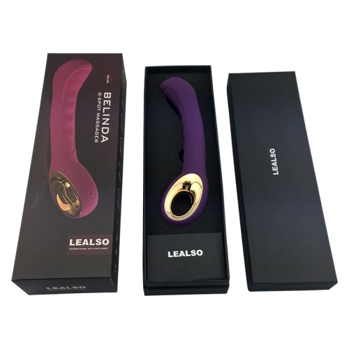 Вібратор водонепроникний з силікону Lealso-Belinda Purple - 2