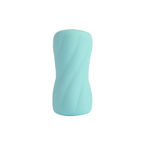 Мастурбатор для чоловіків бірюзового кольору Chisa Pleasure Pocket - 2