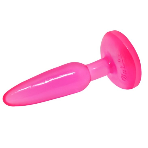 Анальна пробка на присоску Butt plug BI-017001 Pink - 3