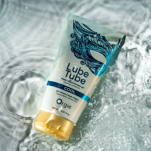 Лубрикант с охлаждающим эффектом на водной основе Orgie Lube Tube Cool 150 мл - 4