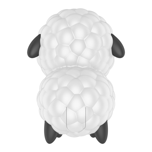 Вакуумный клиторальный стимулятор белый с черным Satisfyer Dreamy Sheep - 4