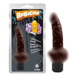 Вібратор реалістичний коричневий Chisa Obsidian Cock