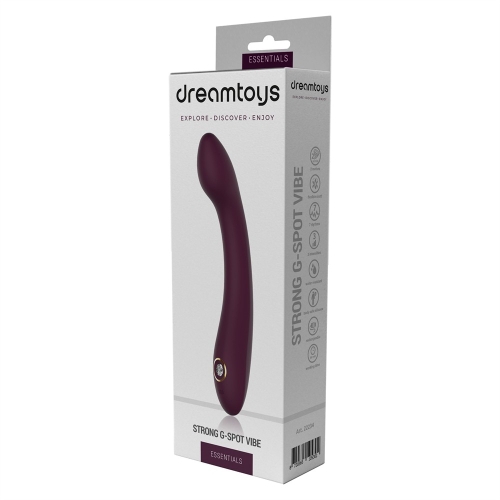Вібратор для точки G зі стразом бордо Dream Toys Essentials - 2