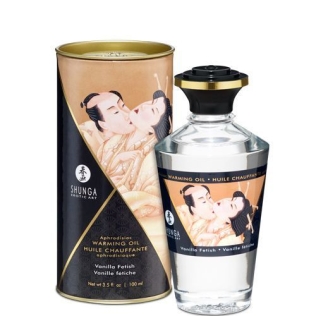 Возбуждающее массажное масло со вкусом ванильного фетиша Shunga APHRODISIAC 100 мл