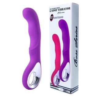 Вібратор Пульсатор для точки G фіолетового кольору Boss series G spot Vibrator G spot 