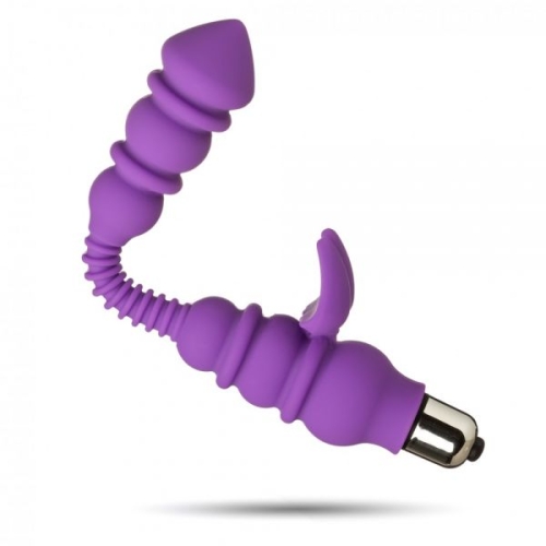 Вибромассажер для точки G гибкий фиолетовый Flexible - 2