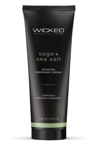 Масажний крем з ароматом шавлії Wicked Sensual Care 120 мл - 1