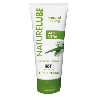 Лубрикант с Экстрактом алоэ вера на водной основе Hot Nature Lube Aloe Vera 100 мл