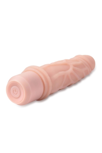 Вибратор вагинальный реалистичный из силикона телесного цвета Blush Dr Robert - 3