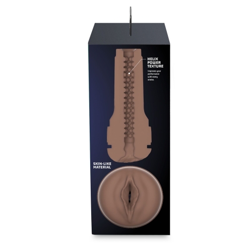 Мастурбатор вагина в колбе для секс машины Kiiroo Keon коричневого цвета Kiiroo Feel Stroker - 9
