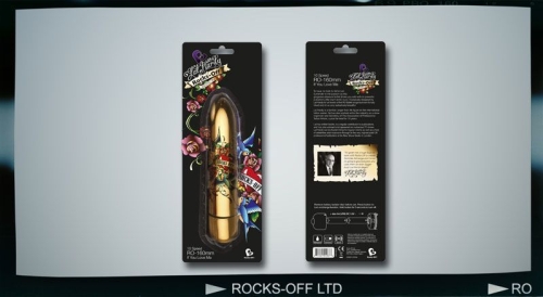 Вібропуля Rocks Off RO-160mm TATTOO If You Love Me - 2
