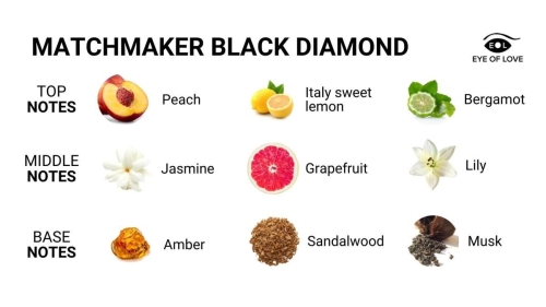 Масажна свічка у склянці з феромонами Eye Of Love Matchmaker Black Diamond - 5