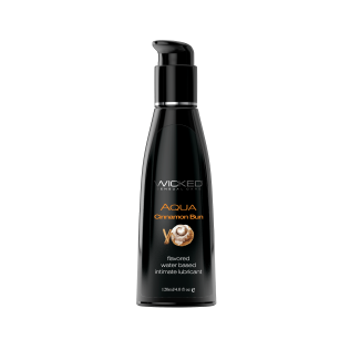 Оральний лубрикант на водній основі зі смаком булочки з корицею Wicked Sensual Care Аqua 120 мл