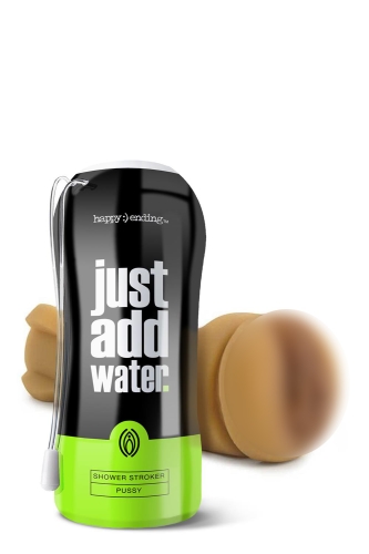 Мастурбатор вагіна тілесного кольору Happy Ending Just Add Water Shower Stroker Self Lubricating Pussy - 1