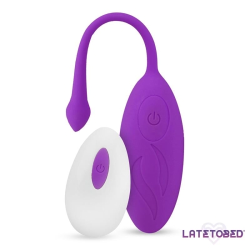 Віброяйце вагінальне фіолетове з пультом керування Latetobed ​​Molka Vibrating Egg Remote Control - 2