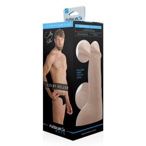 Фаллоимитатор реалистичный со слепка актера Fleshjack Boys: Colby Keller Dildo - 5