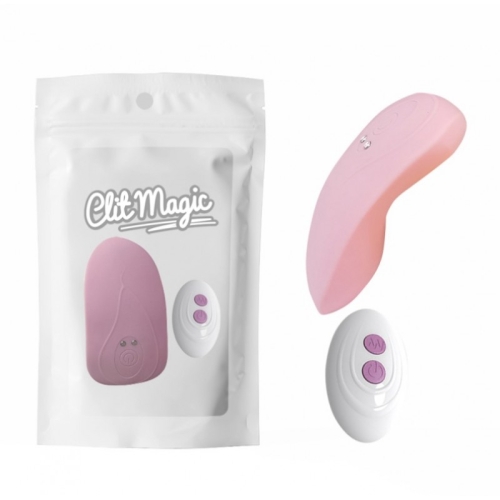 Вибротруски для клитора с пультом управления розового цвета Cnt Nauti Penetration Strapless Strap-on - 1