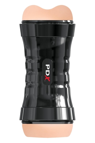 Двосторонній мастурбатор у колбі вагіна та анус тілесний Pipedream PDX Extreme - 2