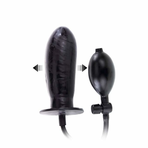 Анальная пробка реалистичная с расширителем Bigger Joy BW-008078Q - 5