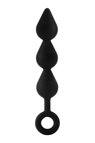Анальна потрійна ялинка чорна Dream Toys FantASStic - 1