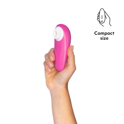 Вакуумный вибратор для клитора бесконтактный розовый Womanizer Starlet 3 - 14