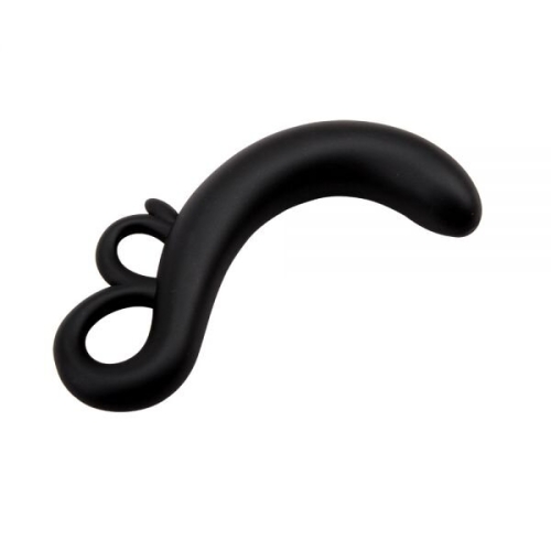 Массажер простаты силиконовый Chisa Two-Finger Plug черный - 3