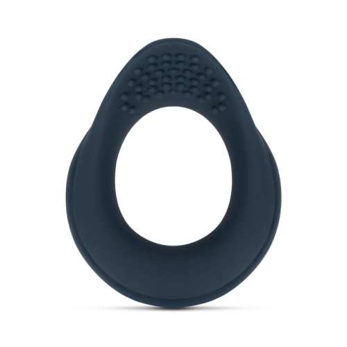 Эрекционное виброкольцо на член синее Boners Vibrating Cock Ring with Perineum Stimulation - 4