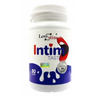 Возбуждающие капсулы для улучшения вкуса и запаха спермы lovestim Intim taste 80 штук 