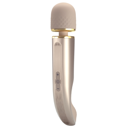 Вібромасажер золотистий мікрофон Lybaile PRETTY LOVE Interesting Massager Gold - 2