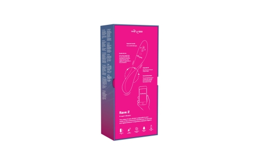 Вагинальный вибратор для точки G розовый We-Vibe Rave 2 Twisted Pleasure - 9