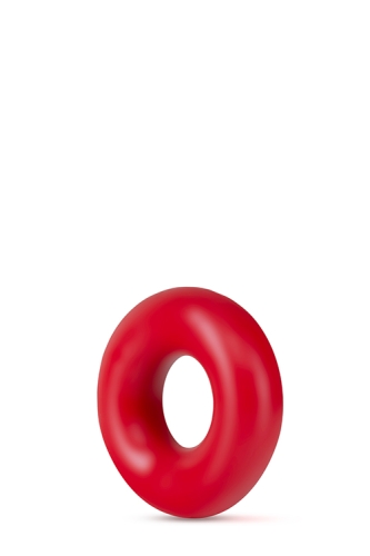 Набір ерекційних кілець для продовження ерекції червоні STAY HARD Donut RINGS OVERSIZED - 3
