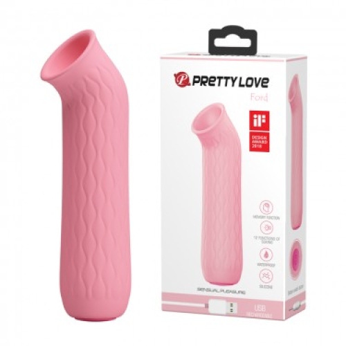 Вакуумний стимулятор ніжно-рожевий LYBAILE Pretty Love Ford - 2