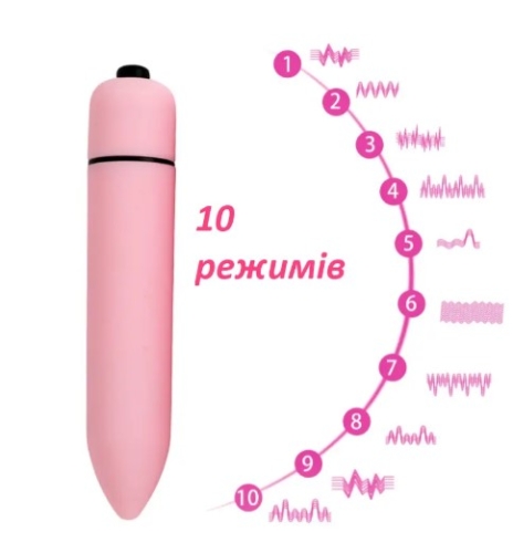 Вибропуля для клитора розовая Sexy desires - 3