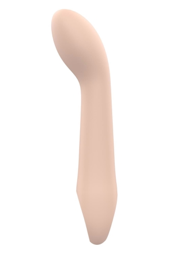 Вибратор вагинальный и для точки G бежевого цвета Dream Toys Nude Ivy - 4