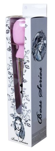 Вибромассажер пульсатор розового цвета BOSS of TOYS Massager Genius - 6