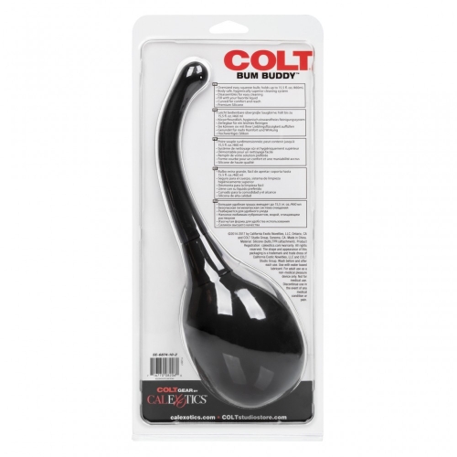 Анальний душ чорного кольору California еxotic novelties Colt bum buddy 465 мл - 4
