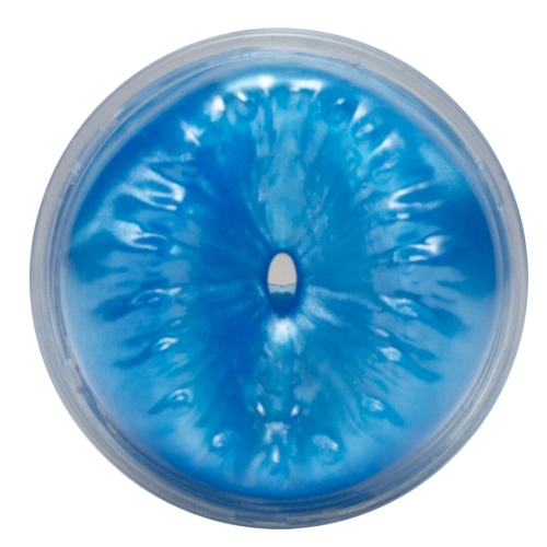 Мастурбатор Двосторонній Анус і Вагіна синього кольору Fleshlight Quickshot Alien - 3