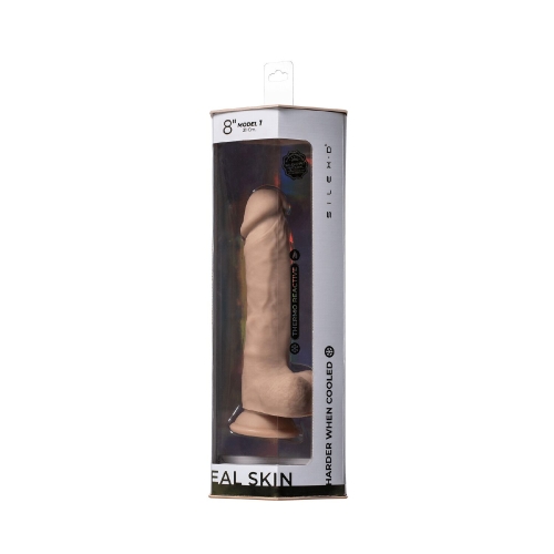 Фаллоимитатор реалистичный на присоске телесного цвета SilexD Vetus Real Skin model 1 - 7