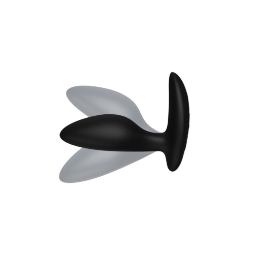 Анальная пробка з вибрацией We-Vibe Ditto+ Satin Black с пультом и управлением с телефона - 6