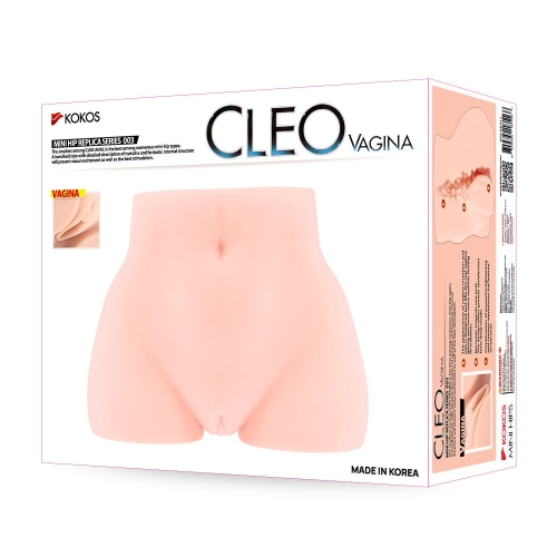 Мастурбатор полуторс Вагина телесного цвета Kokos Cleo - 7