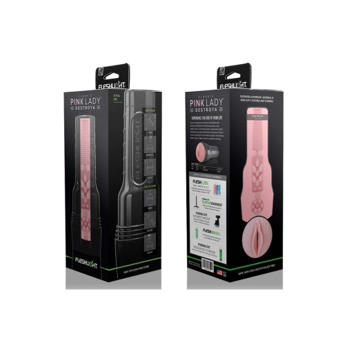 Мастурбатор в колбе вагина рельефный киберкожа бежевого цвета Fleshlight - 7