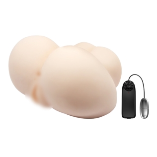 Реалистичный мастурбатор попка и вагина с вибрацией GRACES Vibrating Pleasure
