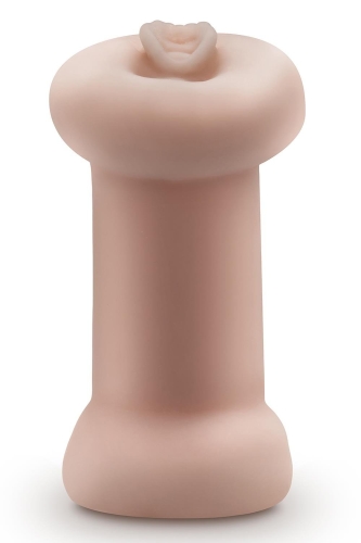 Мастурбатор вагина и анус иллюмистентные бежевого цвета Blush Enlust Tasha - 3